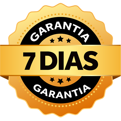 Selo de Garantia de 7 dias para o Hotmart.